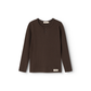 MarMar Modal tee LS dark roast