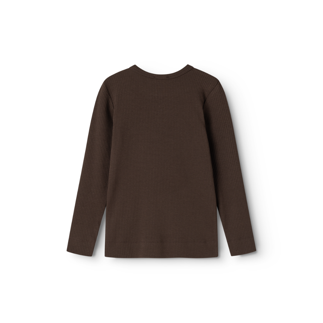 MarMar Modal tee LS dark roast