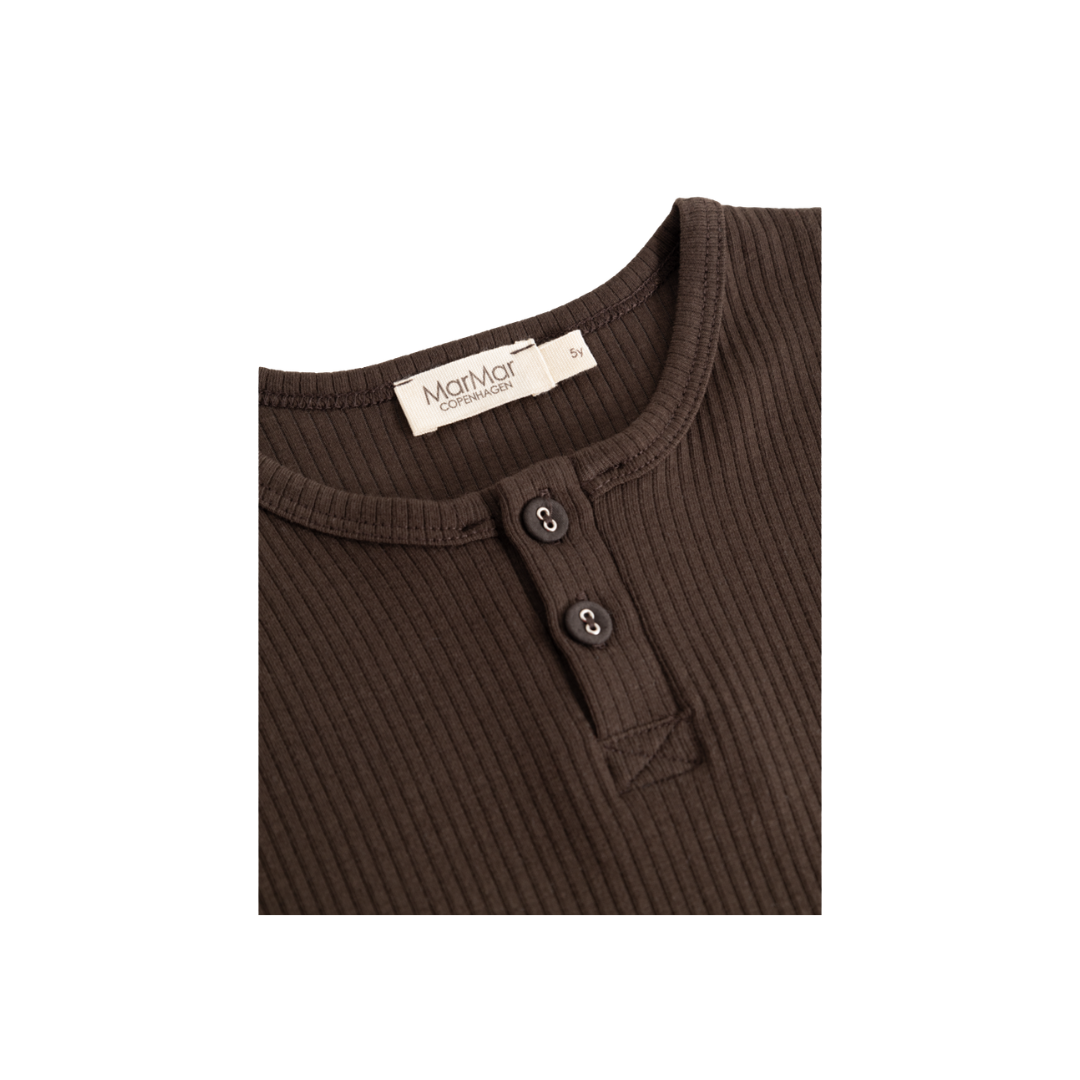 MarMar Modal tee LS dark roast