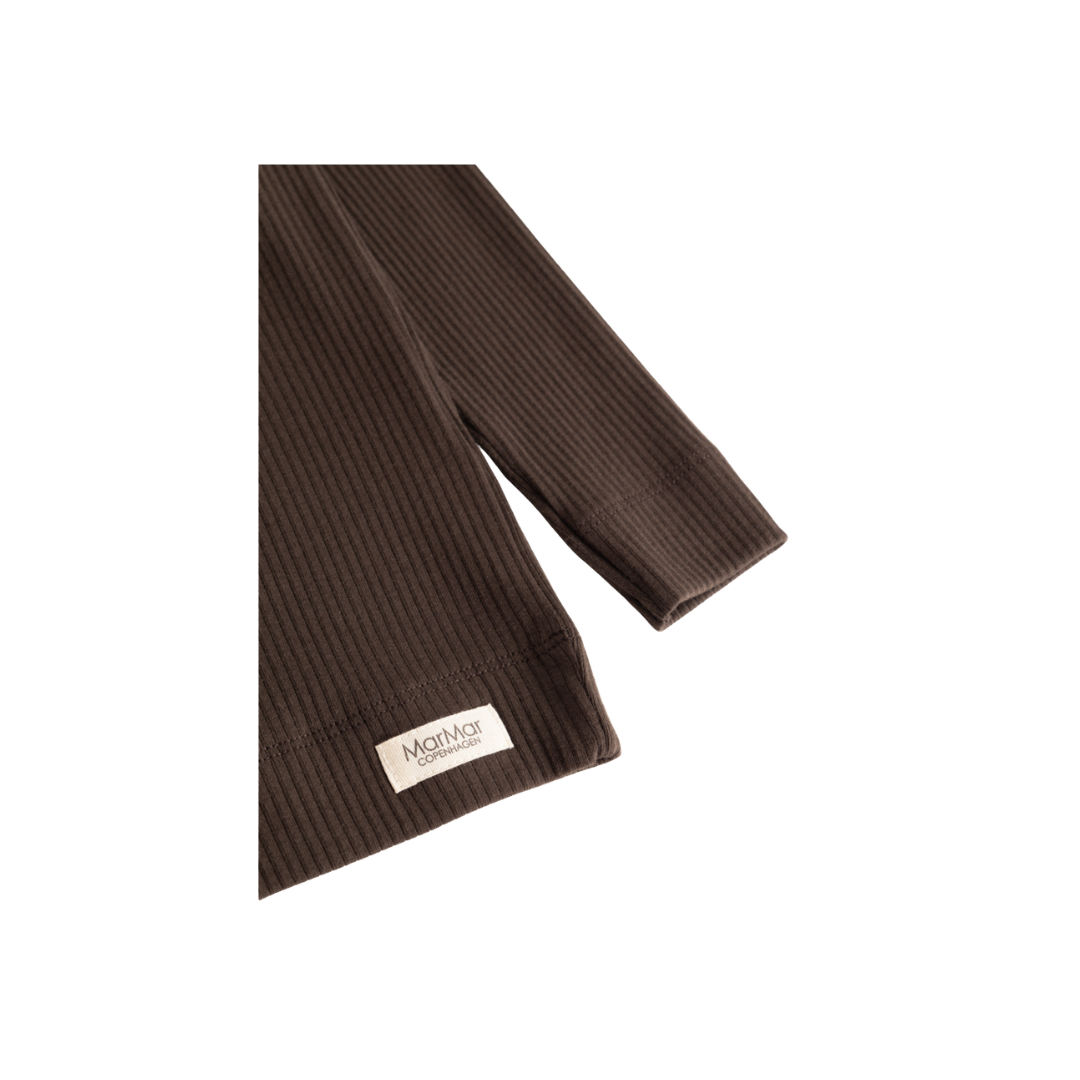 MarMar Modal tee LS dark roast