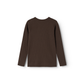 MarMar Modal tee plain LS dark roast