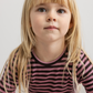 Pige med MarMar Modal tee plain LS heather stripe