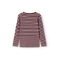 MarMar Modal tee plain LS heather stripe