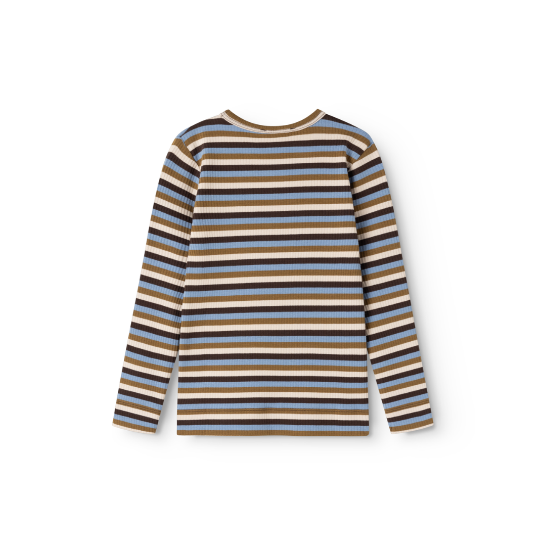 MarMar Modal tee plain LS stripes