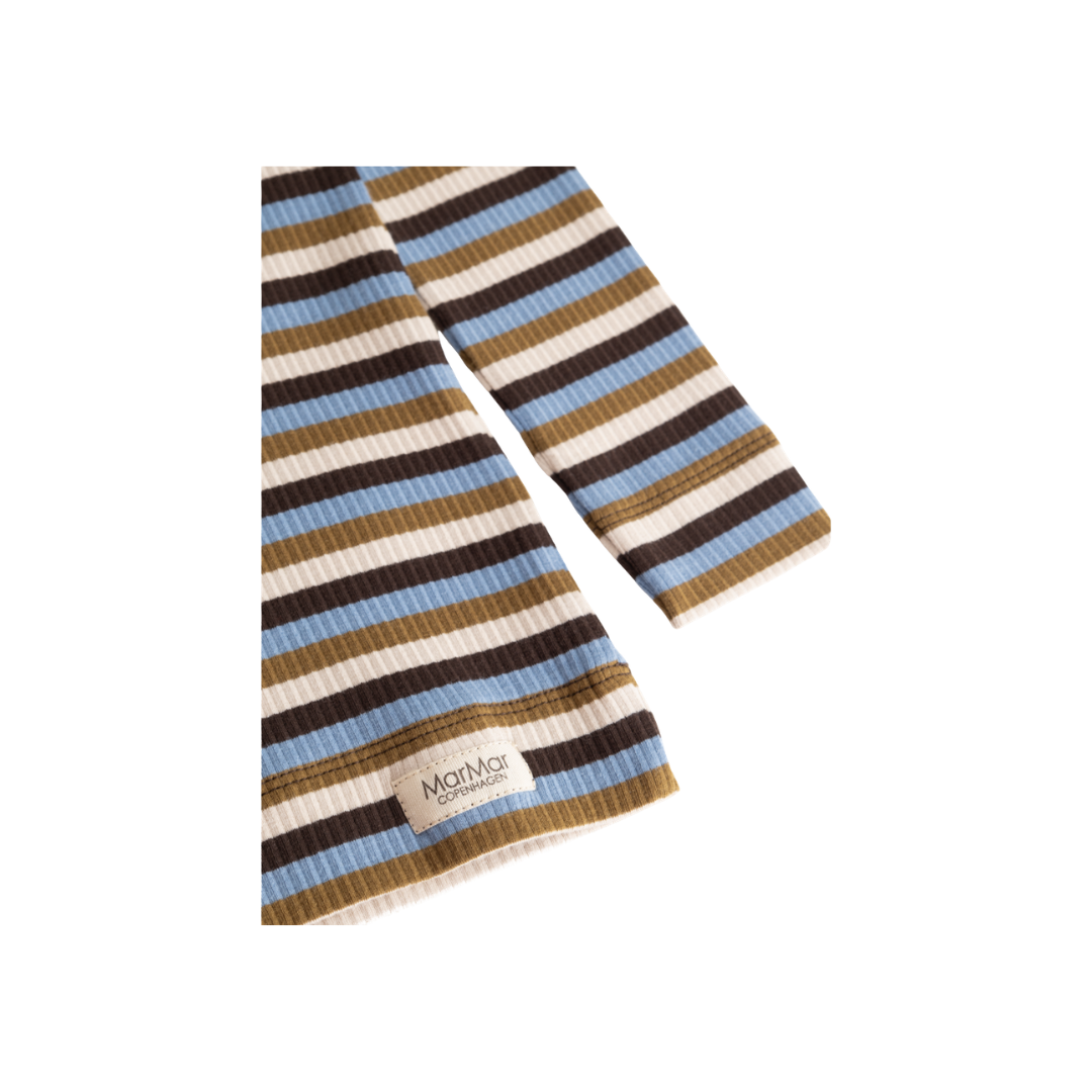 MarMar Modal tee plain LS stripes