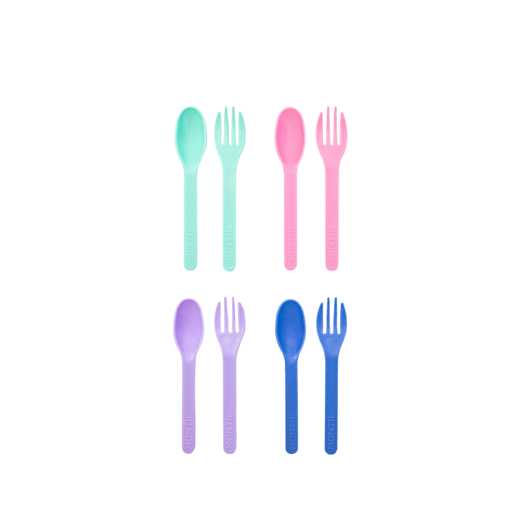 MontiiCo Out and about bestik pastel