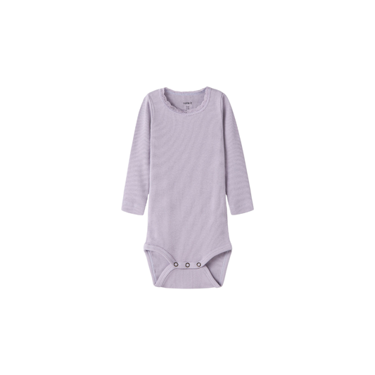 Name It Kab body LS lavender gray