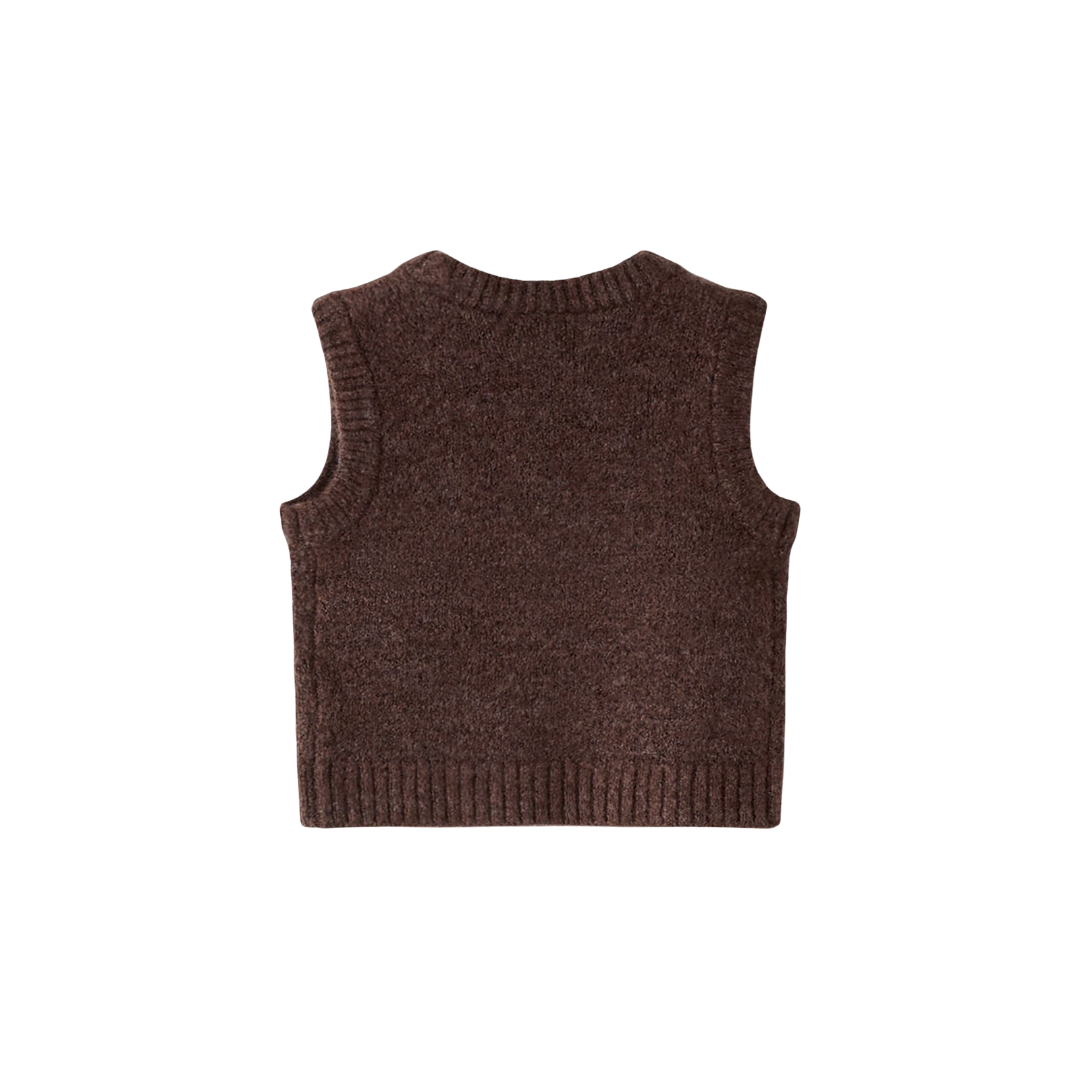 Name It Reifyly strik vest peppercorn