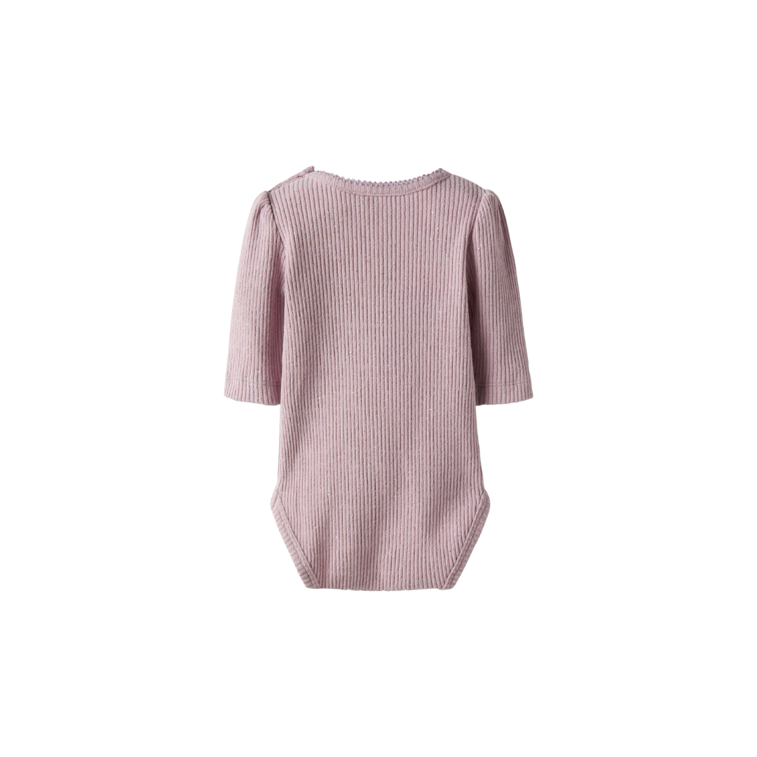 Name It Rosally glitter LS body keepsake lilac
