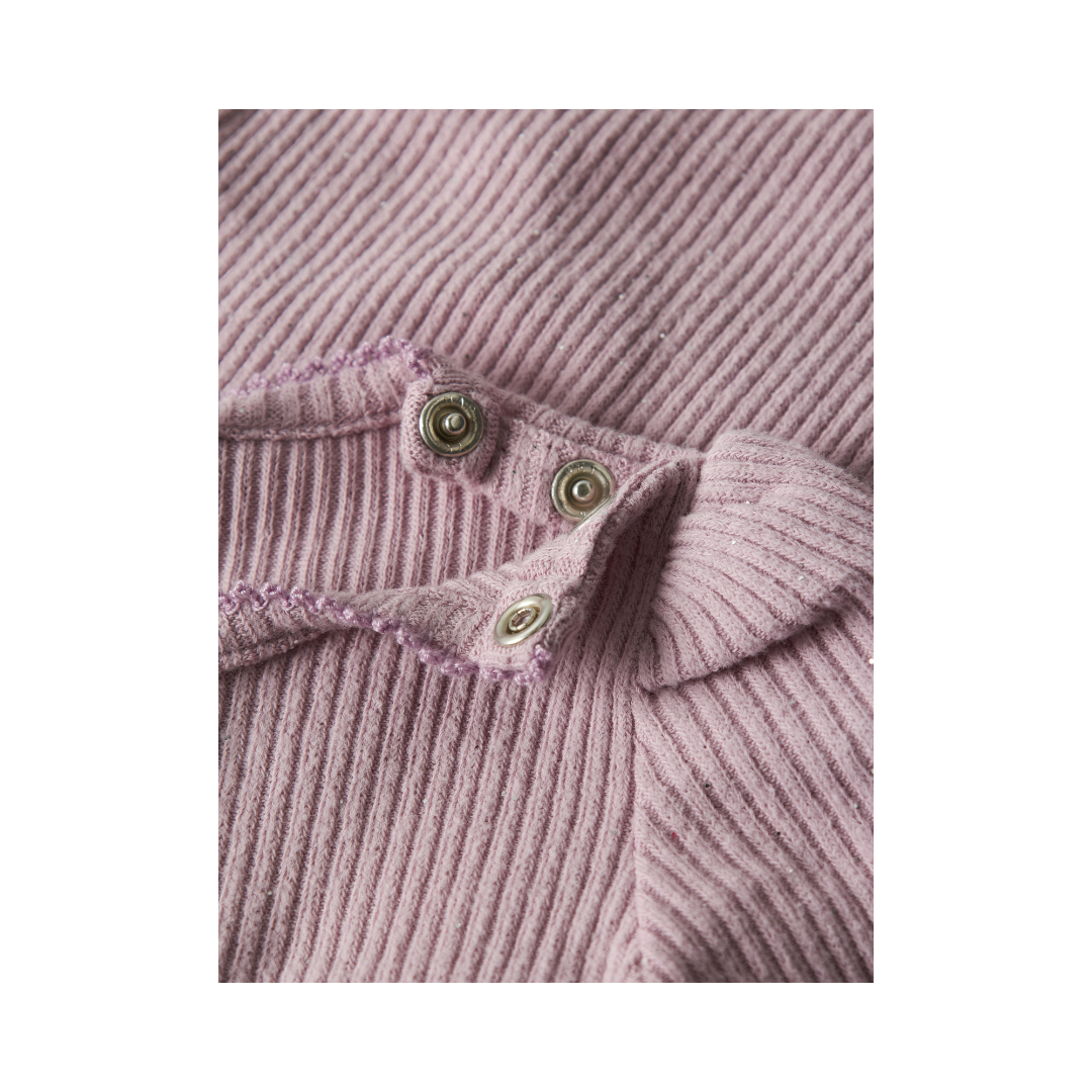 Name It Rosally glitter LS body keepsake lilac