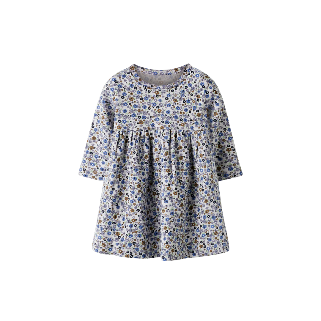 Name It Tuline LS kjole lilac marble