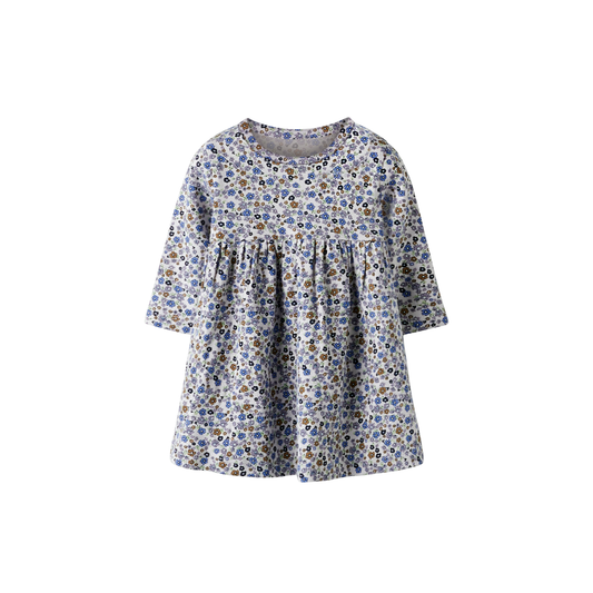 Name It Tuline LS kjole lilac marble