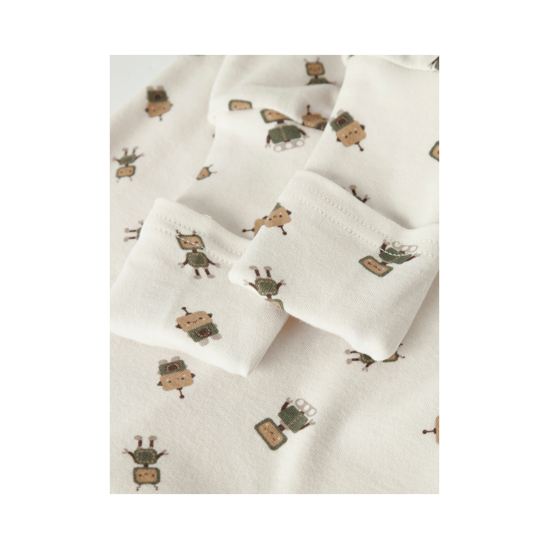 Name It 2-pak natdragt robot jet stream w/tea leaf