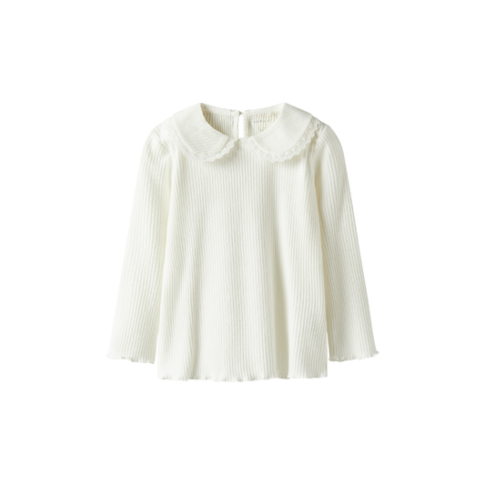 Name It Baila LS bluse bright white