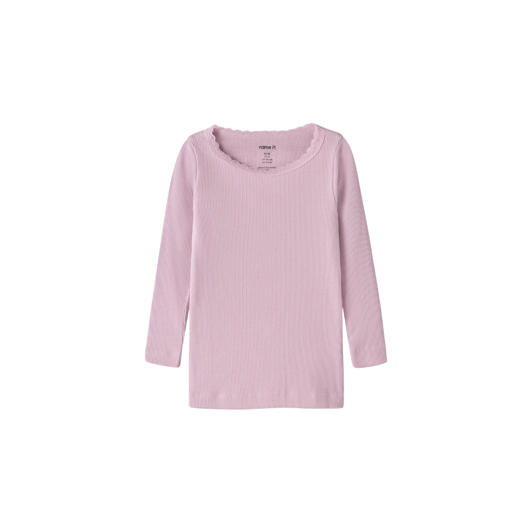 Name It Kab bluse LS fragrant lilac