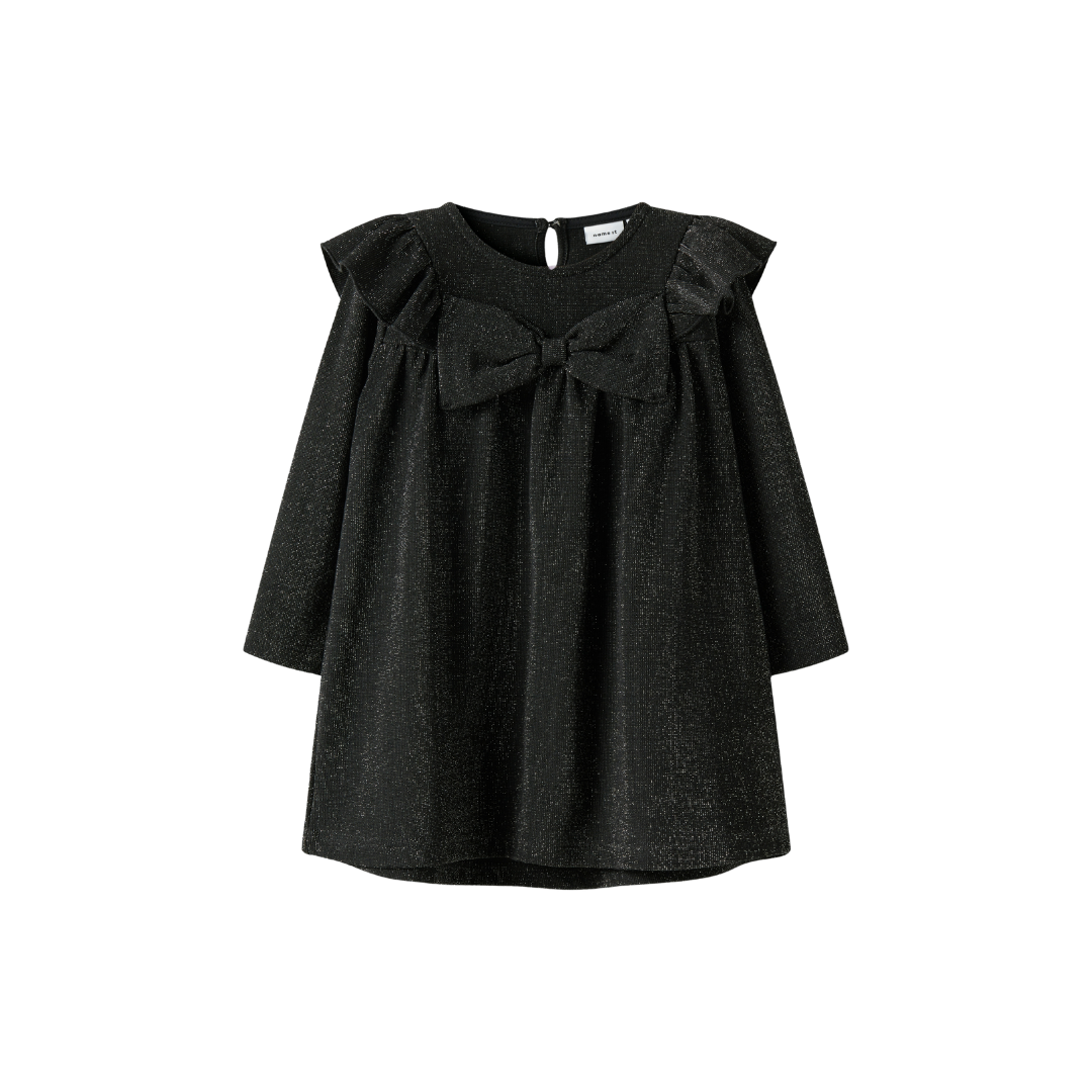 Name It Rosin LS kjole black