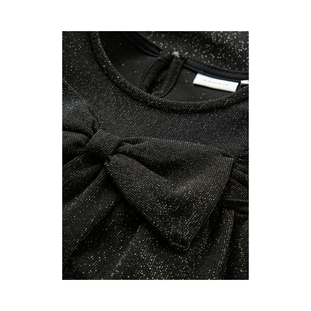 Name It Rosin LS kjole black