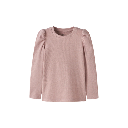 Name It Siclo glitter LS bluse keepsake lilac