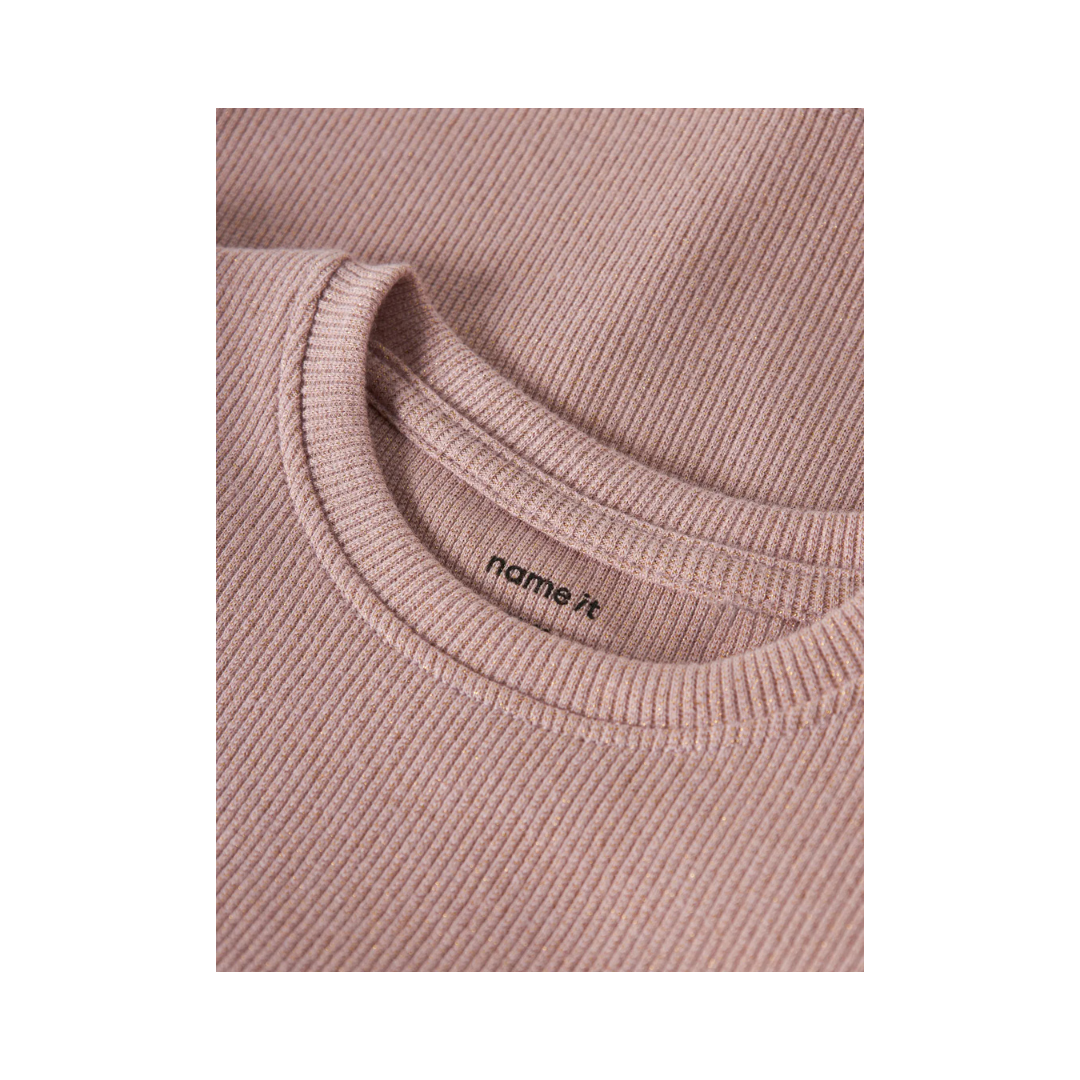 Name It Siclo glitter LS bluse keepsake lilac