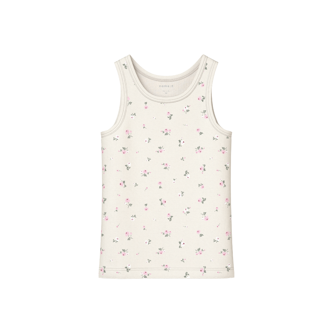 Name It Undertrøje 2 pak jet stream flower w/ballerina