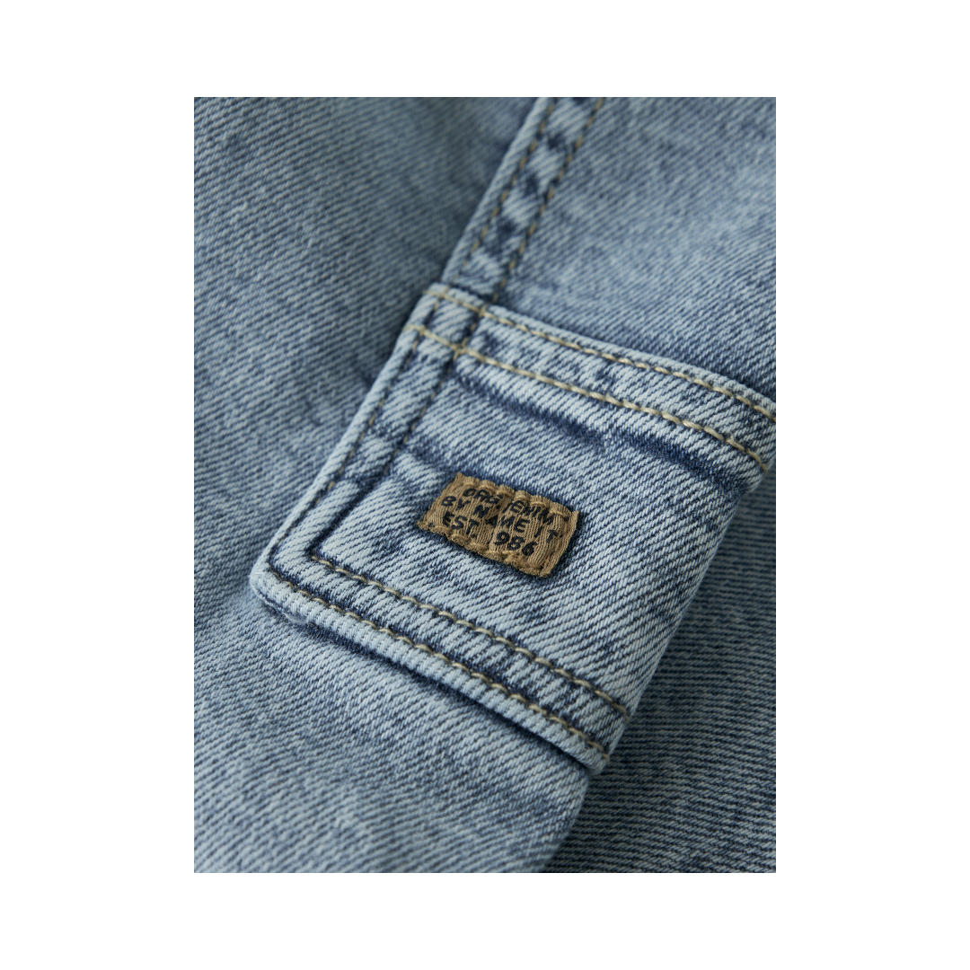 Name It Ben tap jeans light blue denim