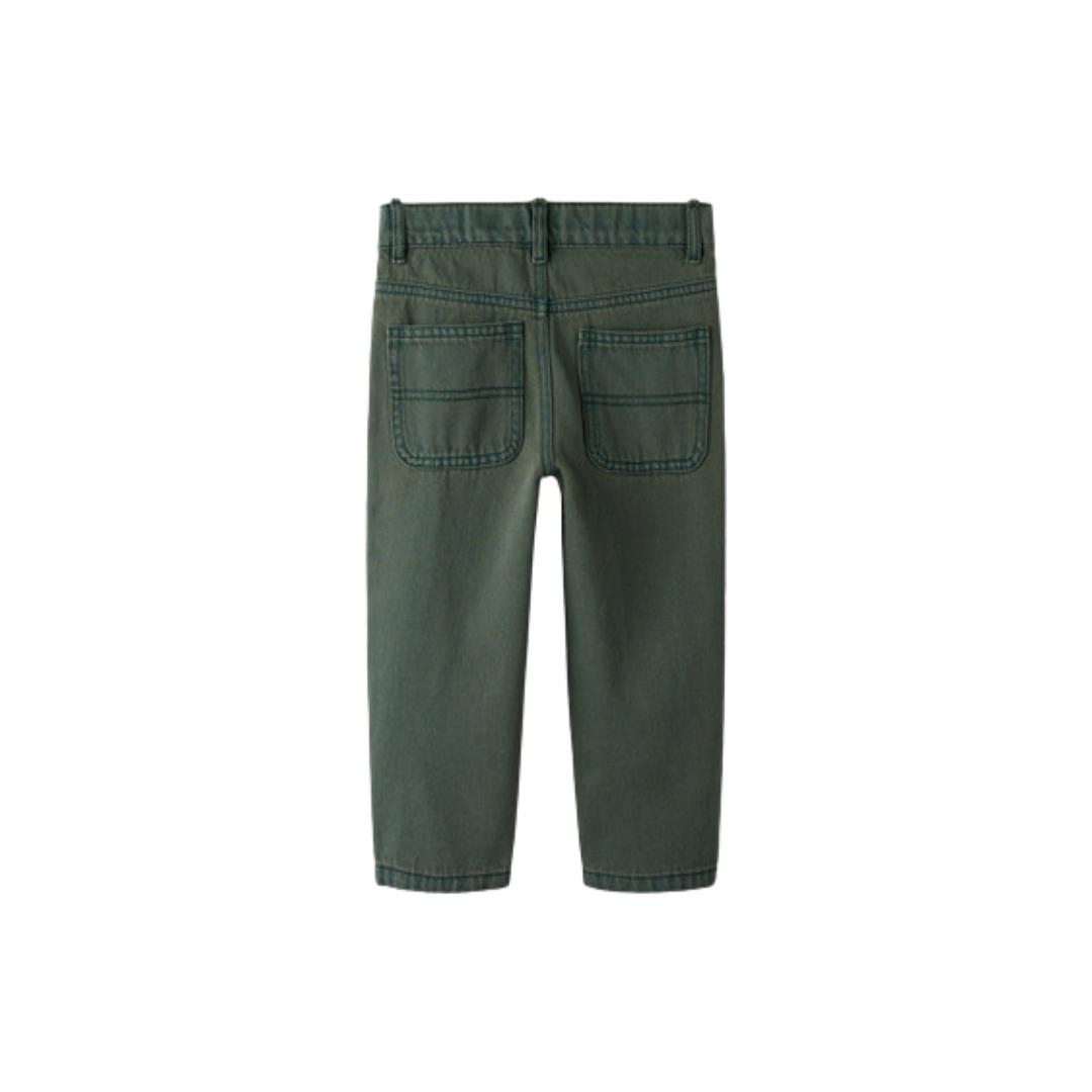 Name It Ben tap overdyed jeans deep forest