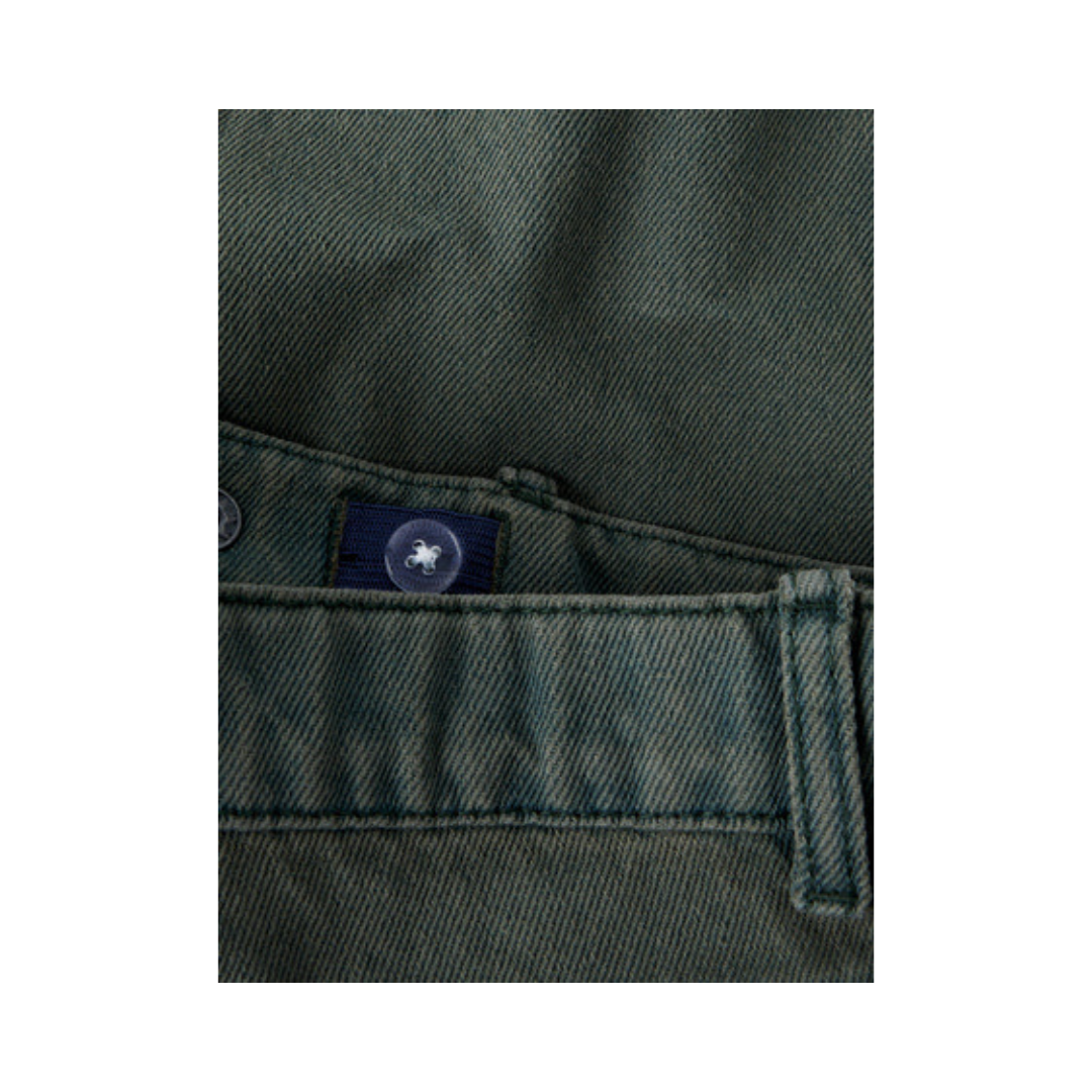 Name It Ben tap overdyed jeans deep forest
