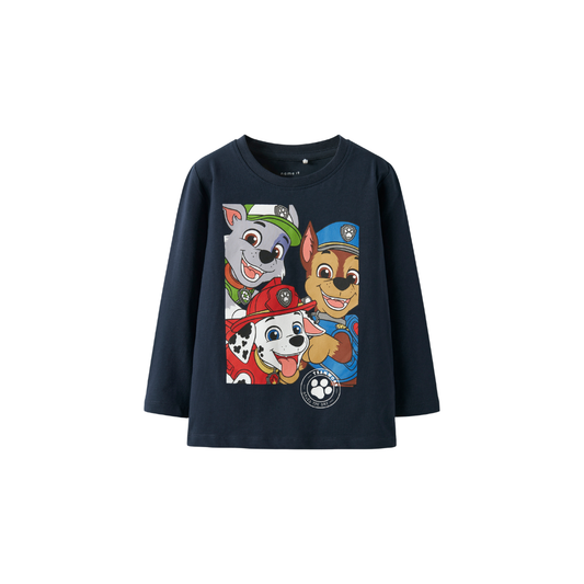 Name It Paw Patrol LS bluse navy blazer 