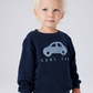 Dreng med Name It Obear sweatshirt dark sapphire