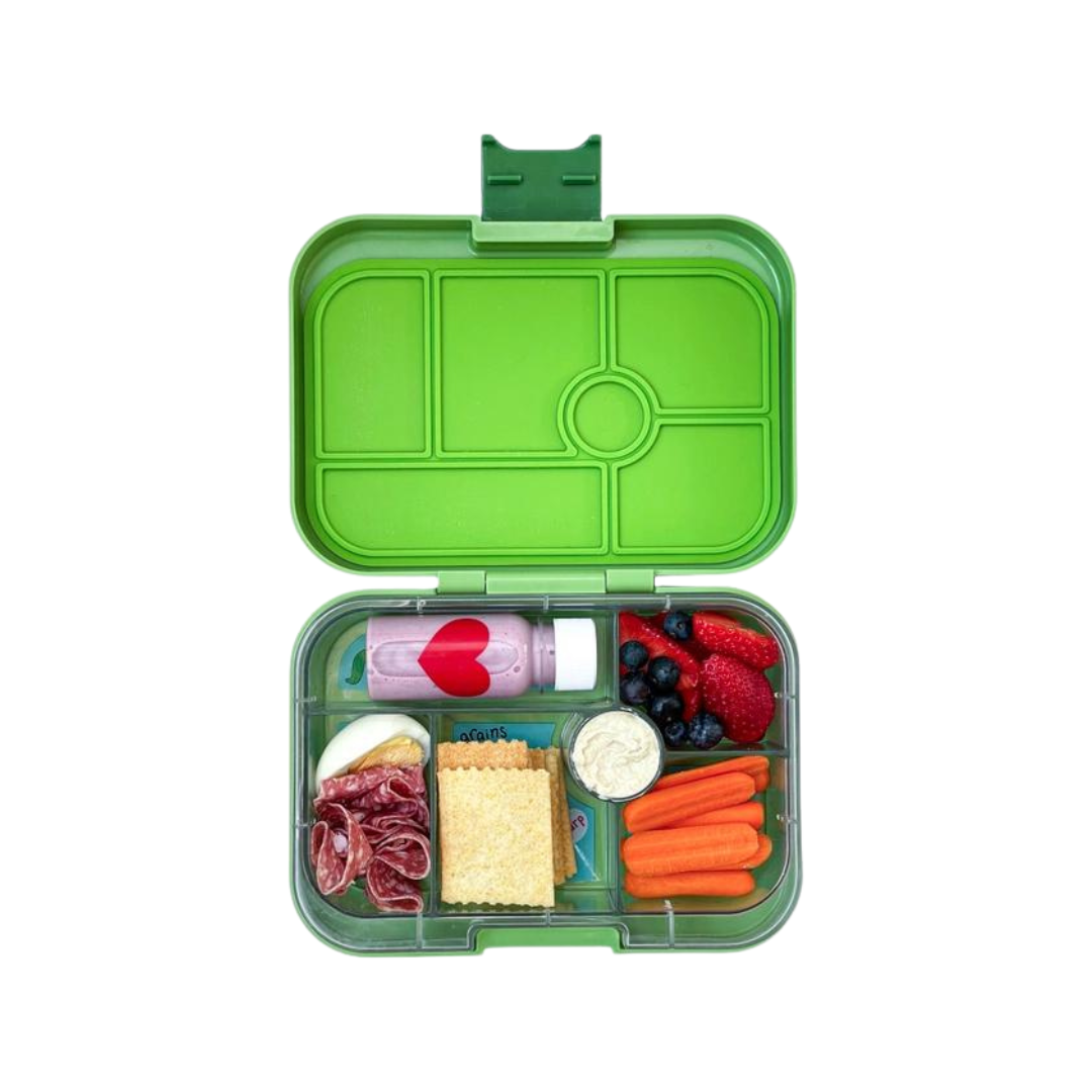Yumbox Bento original m. 6 rum matcha grøn