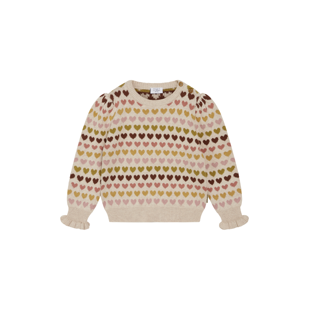 Hust & Claire Pani pullover wheat melange