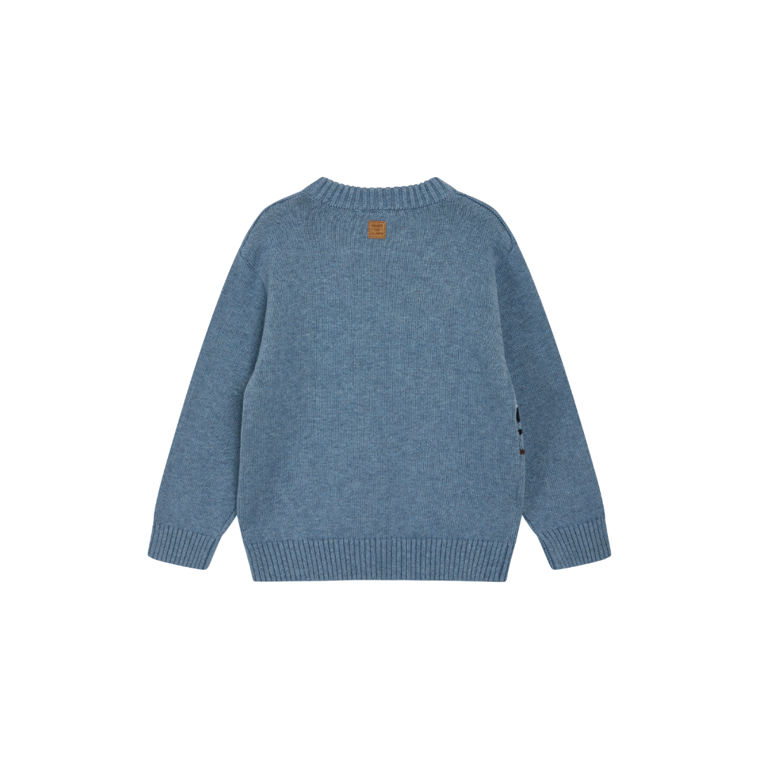 Hust & Claire Pelle pullover ocean melange