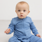 Baby dreng MarMar Rompy zip modal natdragt blue heaven