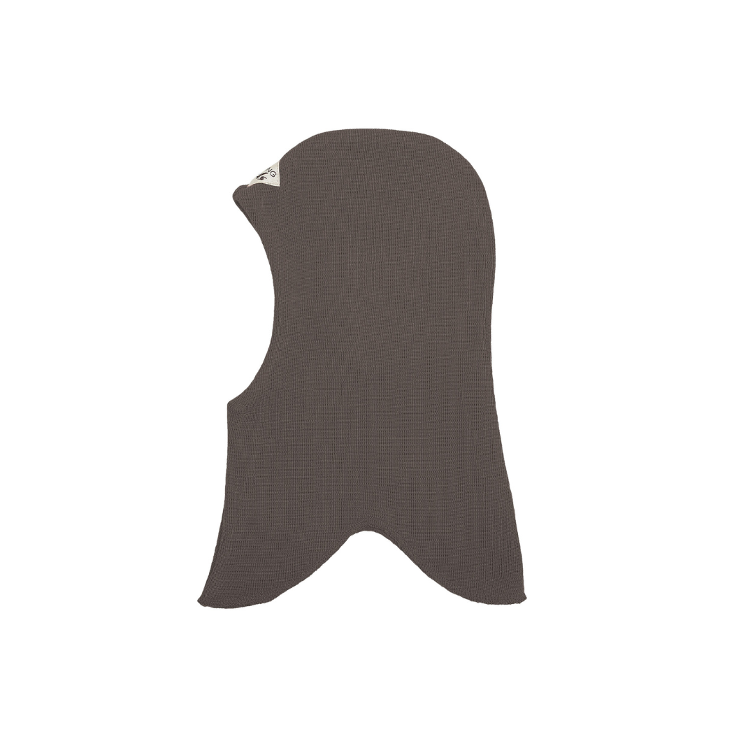 Racing Kids Rund elefanthue uld/bomuld 58 wood brown