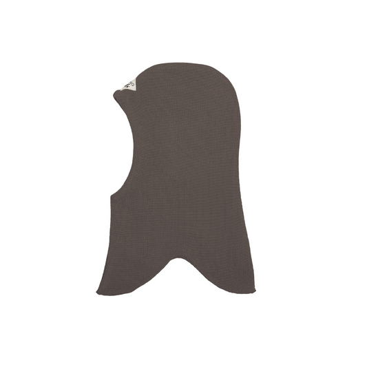 Racing Kids Rund elefanthue uld/bomuld 58 wood brown