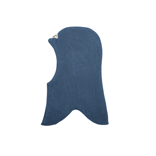 Racing Kids Rund elefanthue uld/bomuld 70 sea blue