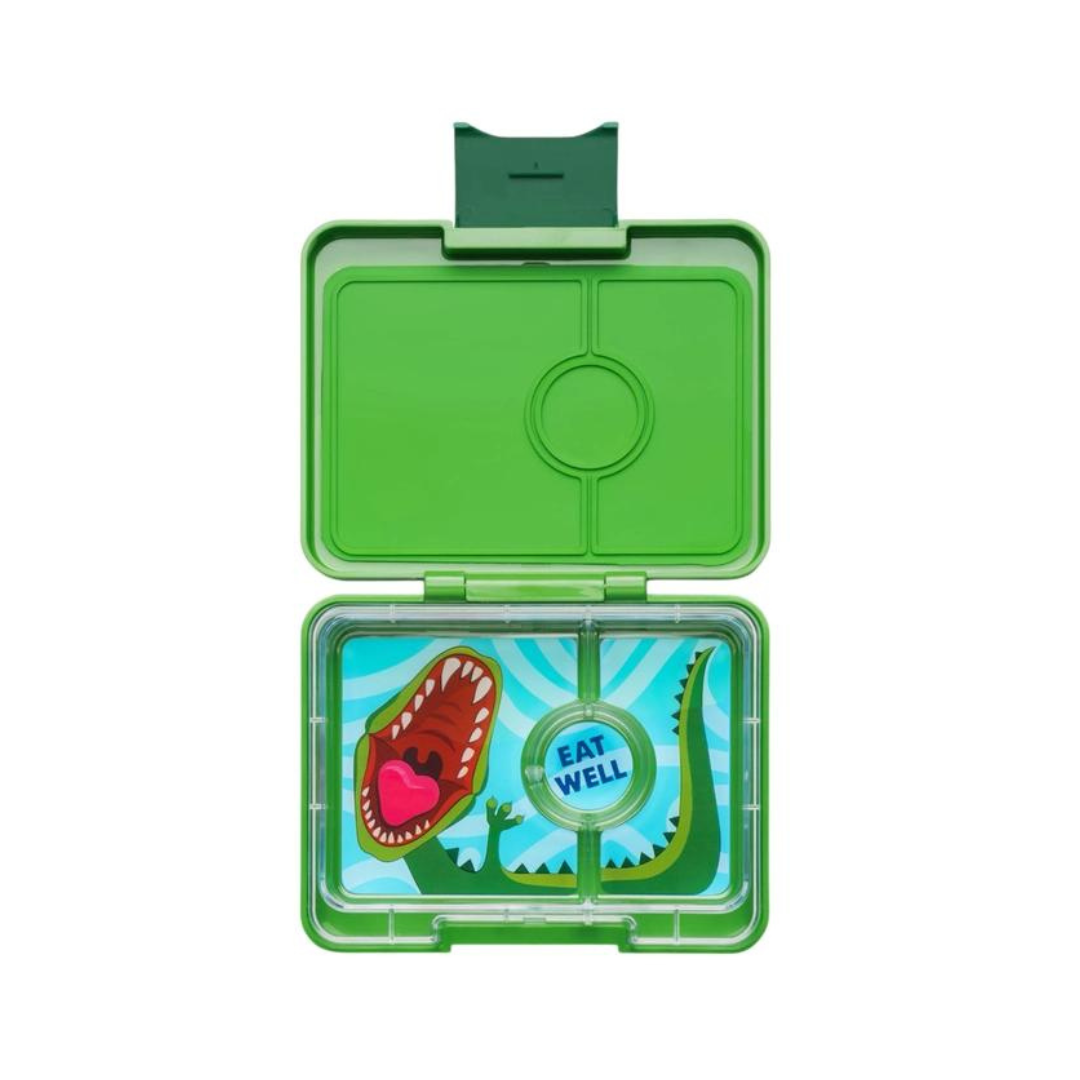 Yumbox Bento snack jurassic green 
