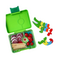 Yumbox Bento snack jurassic green 