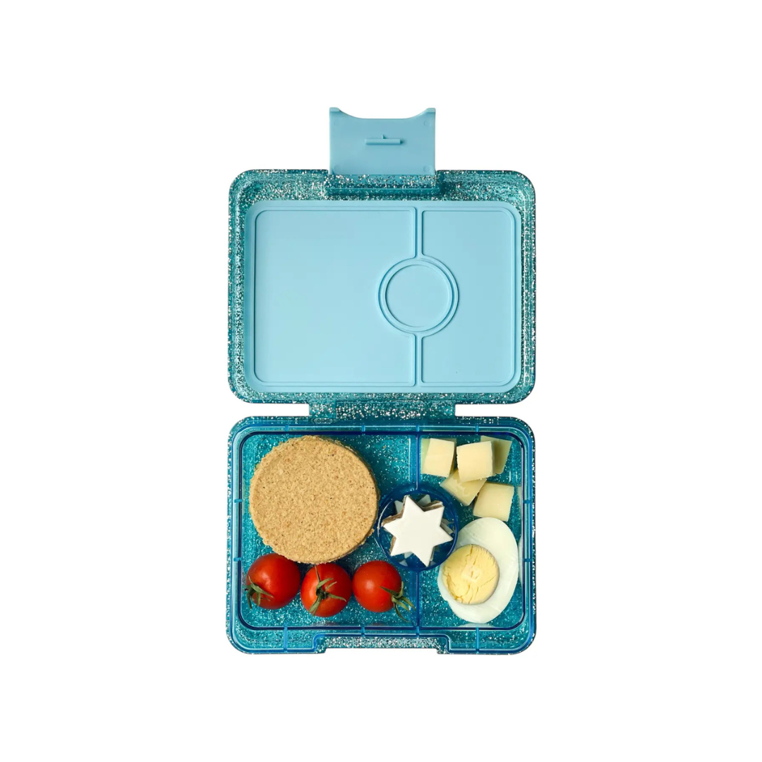 Yumbox Bento snack twinkle teal glitter