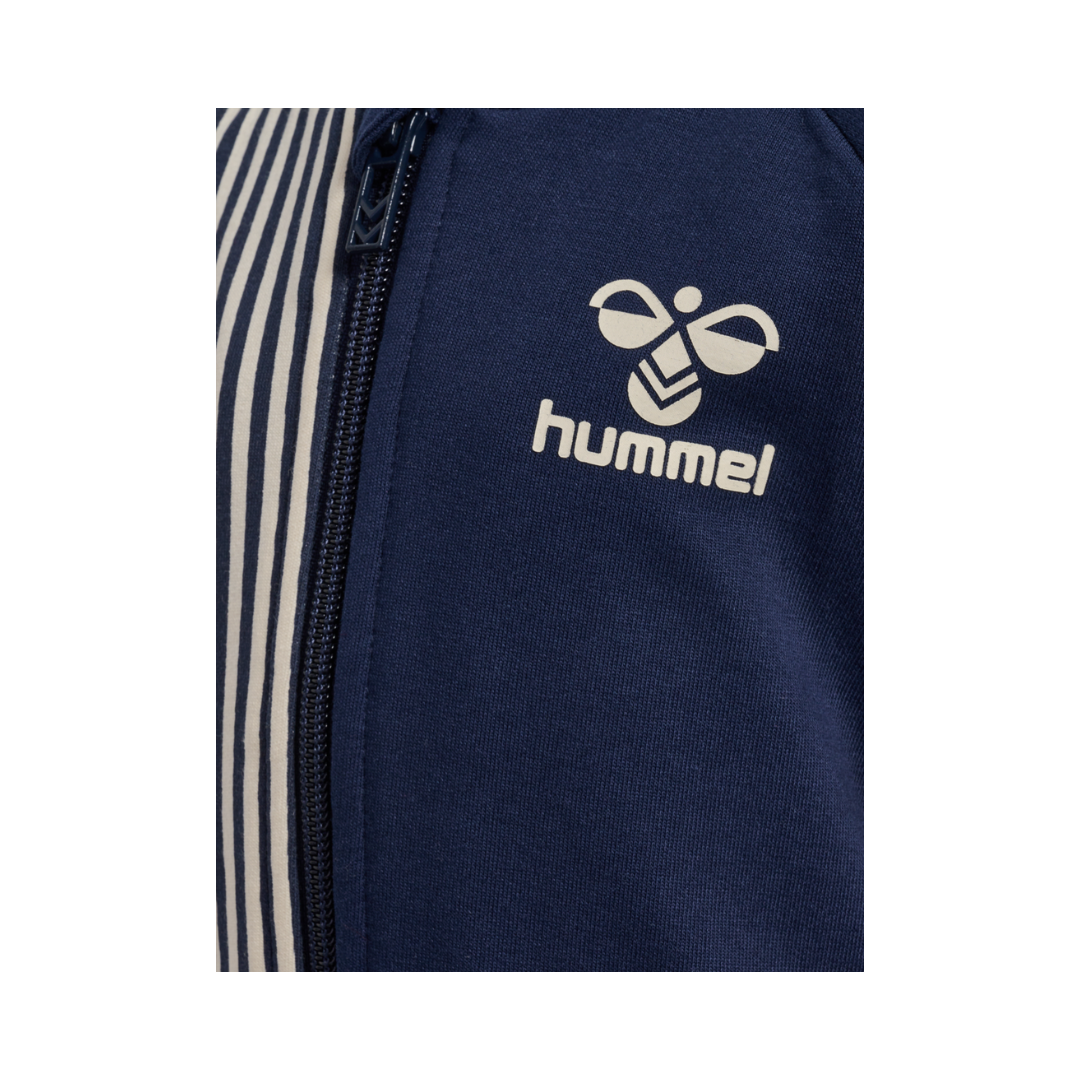 Hummel Stripy zip jacket black iris