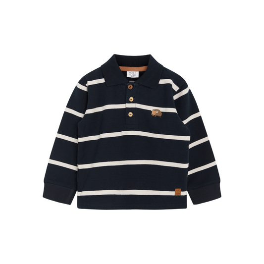 Hust & Claire Sune polo sweatshirt navy