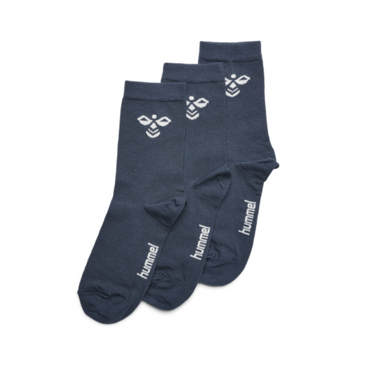 Hummel Sutton 3-pak strømper blue nights