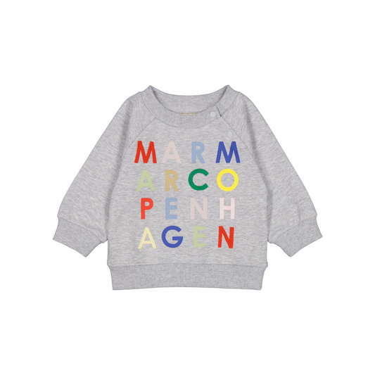MarMar Theos B sweatshirt multicol letters