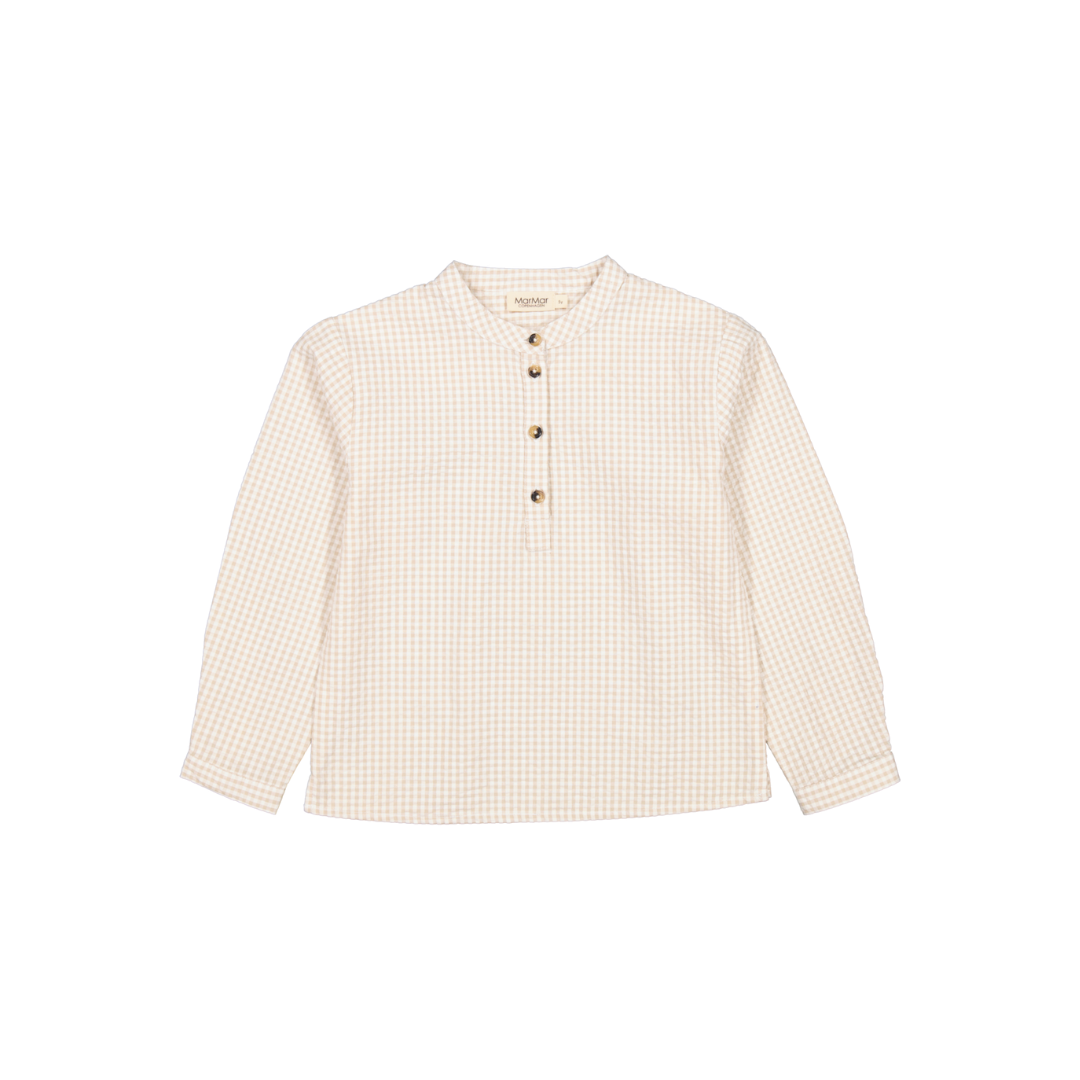 MarMar Tokyo skjorte grey sand gingham