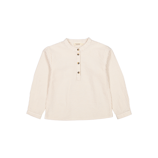 MarMar Tokyo skjorte grey sand gingham