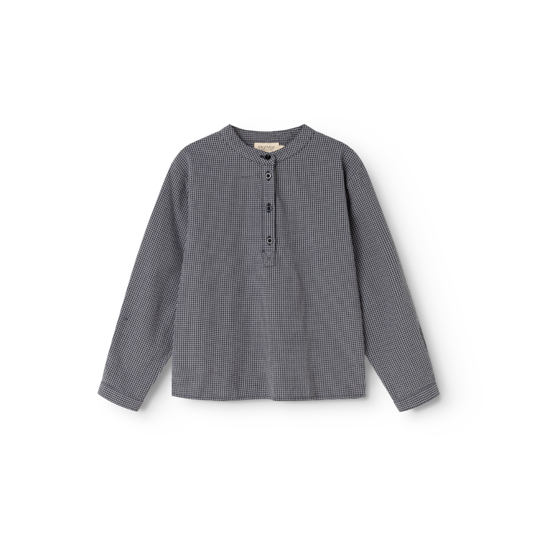 MarMar Tokyo skjorte pigeon blue check