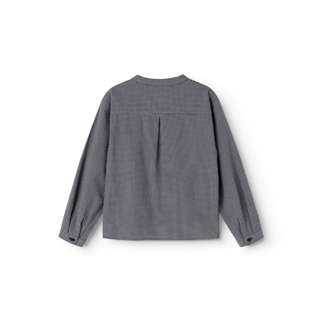 MarMar Tokyo skjorte pigeon blue check