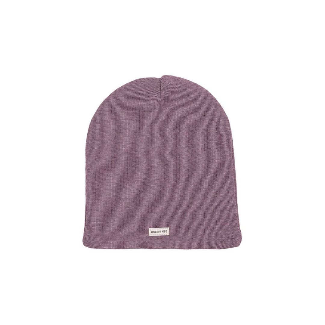 Racing Kids Tophue uld/bomuld 79 dusty purple