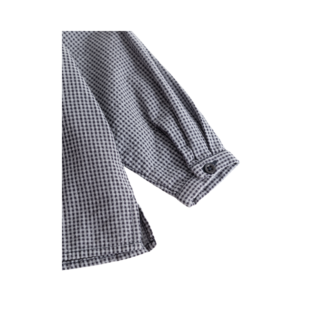 MarMar Totoro skjorte pigeon blue check