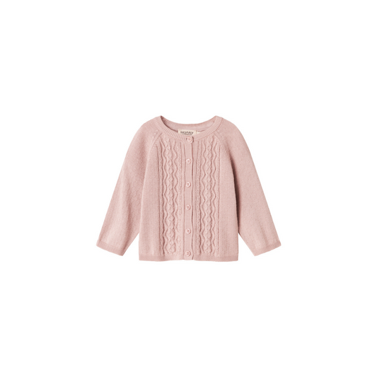 MarMar Totti strik cardigan faded rose
